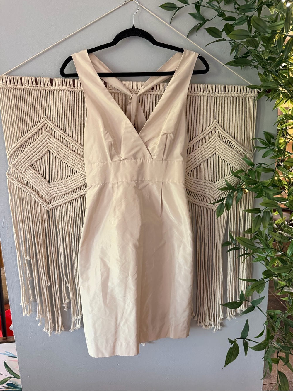 100% silk J. Crew Pearl Cocktail Dress